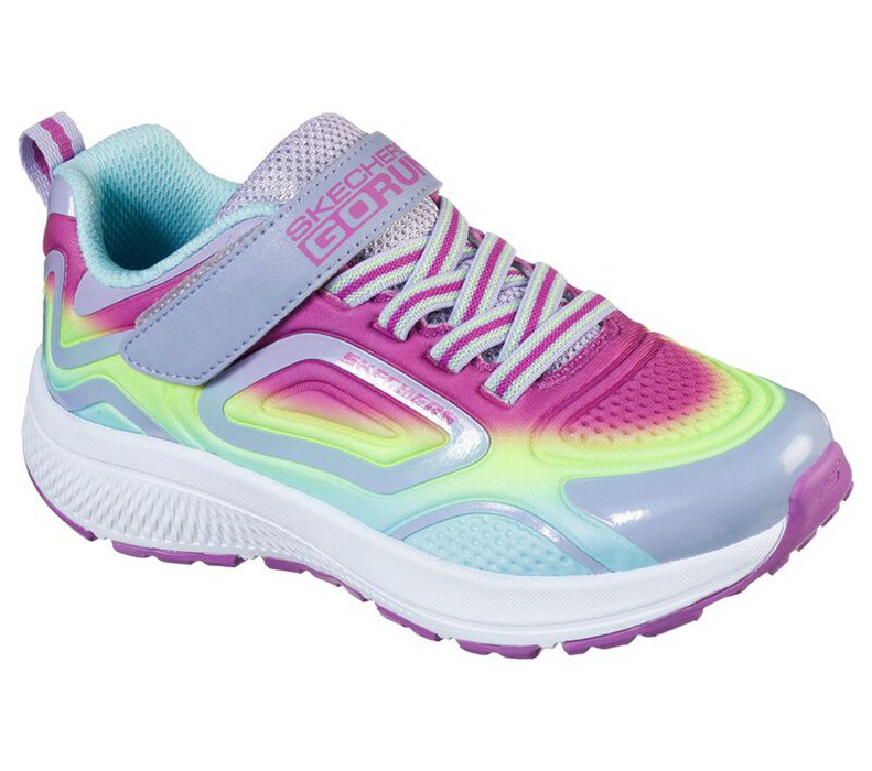 Skechers Gorun Consistent - Girls Running Shoes Lavender/Multicolor [AU-DT9713]